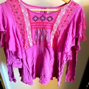 Free People Bright Blouse - TAGS ON